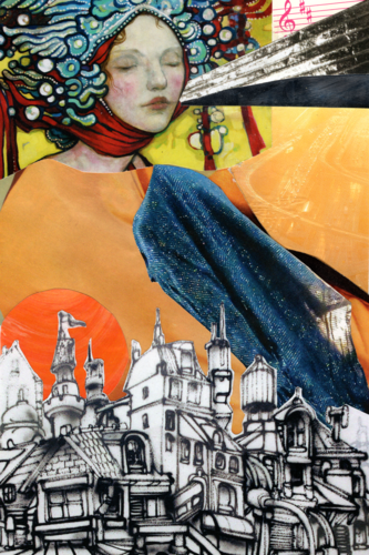 2022, St Clara, collage