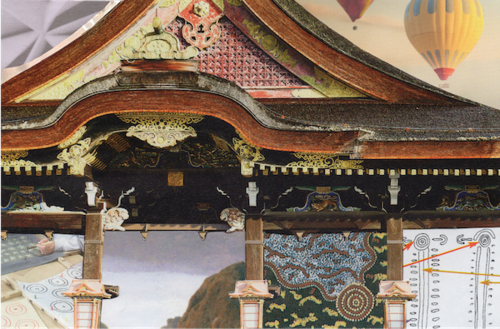 2024, the Aperiodic Monotiles, collage