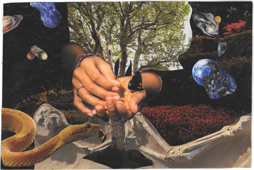 2021, Yggdrasil, collage