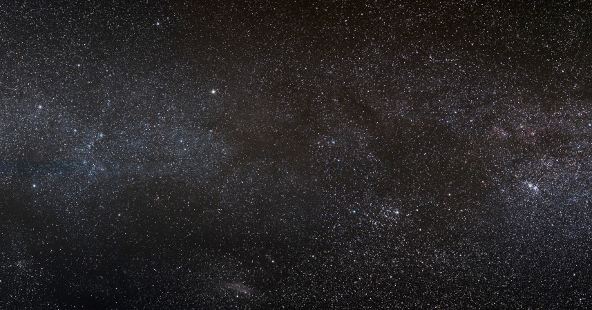 Look out at the galaxy
