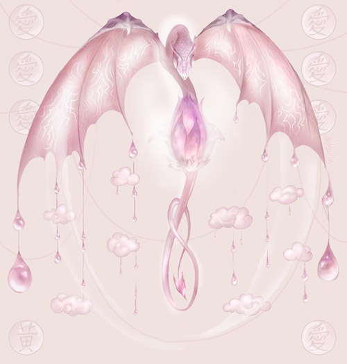 Dragon drops and lily