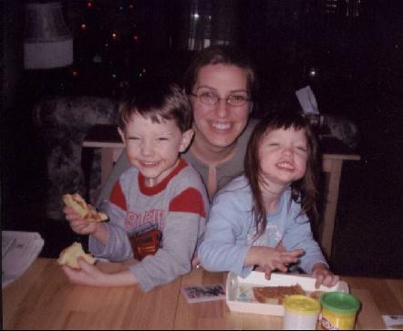 Michael, Auntie Beth, and Destiny