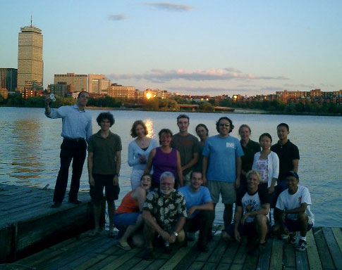 crew on the dock