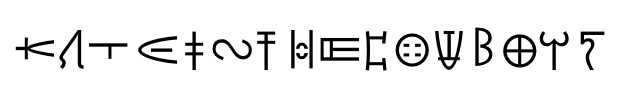 Linear B characters