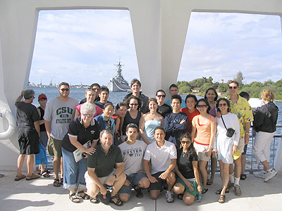 Group at Pearl Harbor