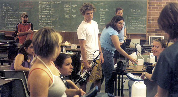 calibrating in classroom