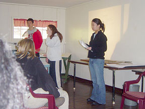 Giving presentations