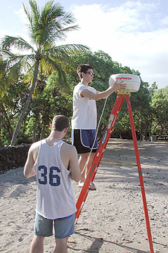 Tom and Brian set up Radar