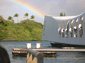 Rainbow over Arizona