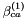 $ \beta^{(1)}_{ca}$