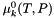 $ \mu^0_k(T,P) $