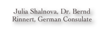 Julia Shalnova, Dr....
