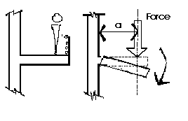 a person standing on a balcony causing a moment to occur