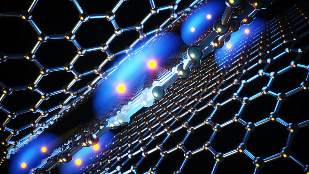 magic-angle twisted trilayer graphene by Ella Maru Studio