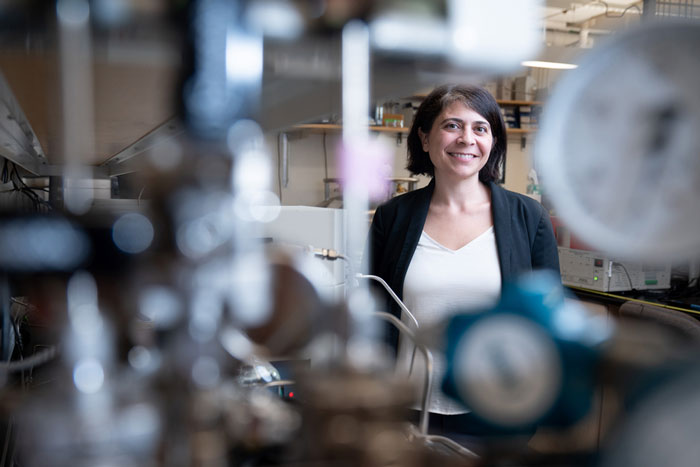 Plata portrait in lab