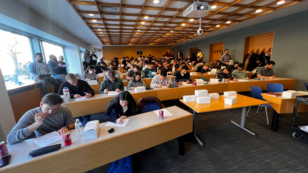 students in classroom