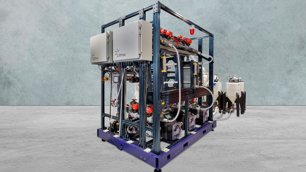 The Lithios device is large boxy machine.