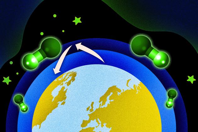 MIT researchers developed a model to study how some natural, methane-cleansing molecules known as the “atmosphere’s detergent” will shift in a changing climate. 