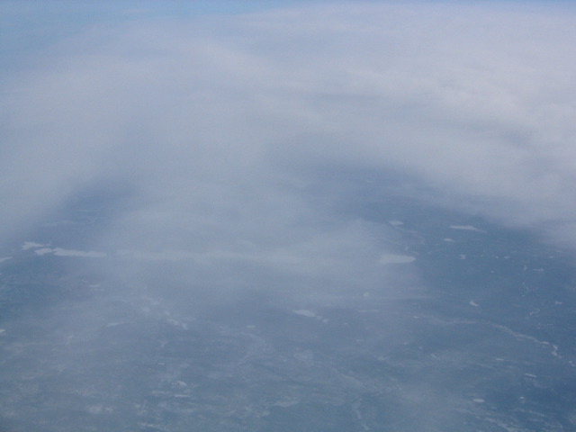 Getting close to Seattle... Canadian lakes