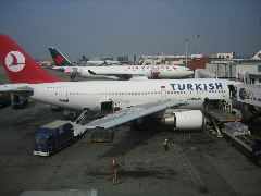 View from the Air Canada Maple Leaf Lounge