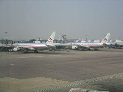 View from the Air Canada Maple Leaf Lounge