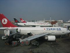 View from the Air Canada Maple Leaf Lounge