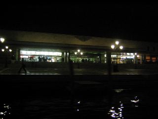 Venice at Night: Train Station