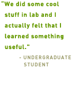 student quote