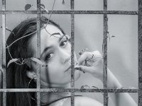 Meli's Graduation2 BW