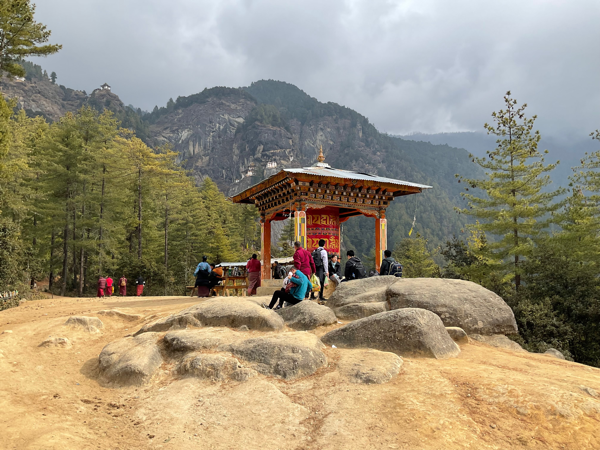 A prayer wheel