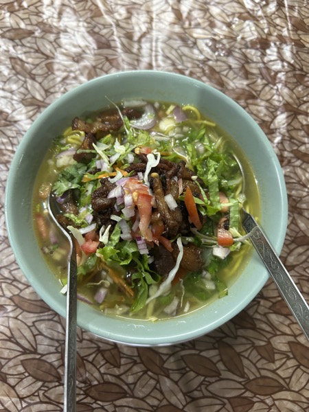 Noodle soup