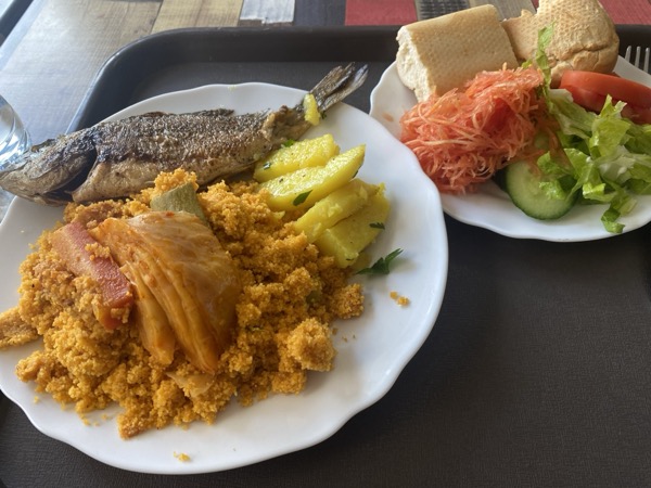 Dining hall food