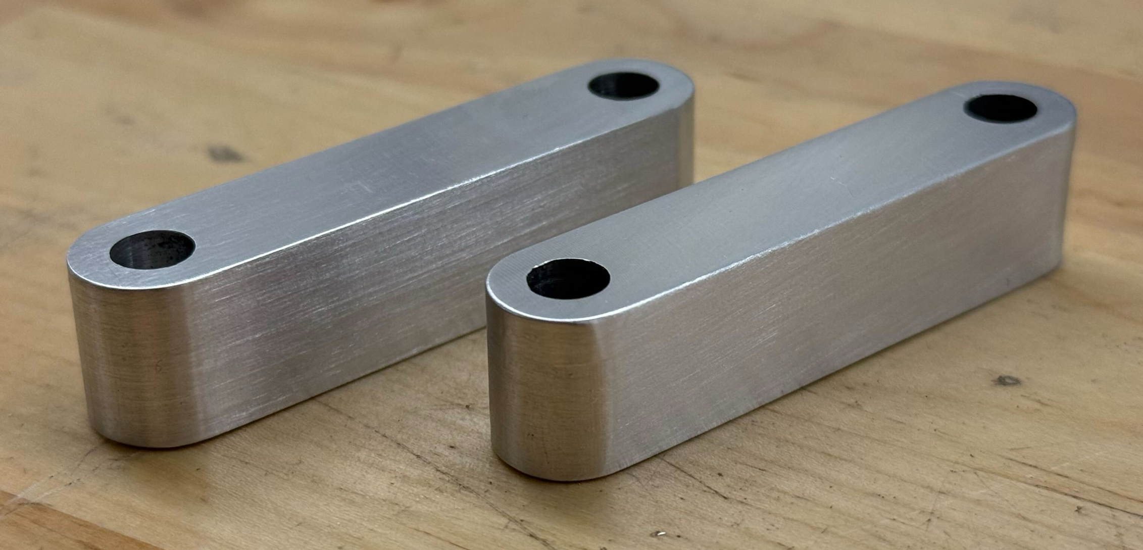Machined spacers