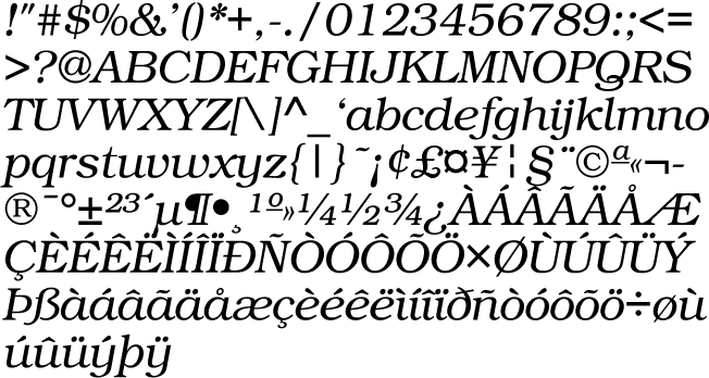 Bookman-LightItalic