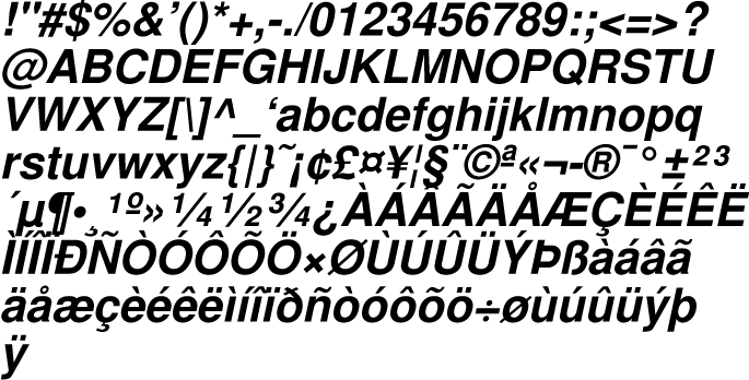 Helvetica-BoldOblique