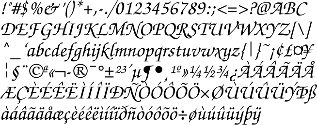 ZapfChancery-MediumItalic