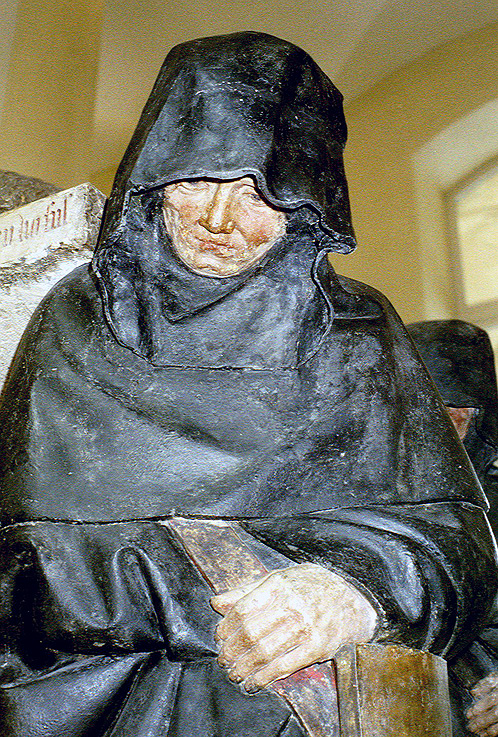 A Mourner, Tomb of Philippe Pot of Burgundy, Louvre