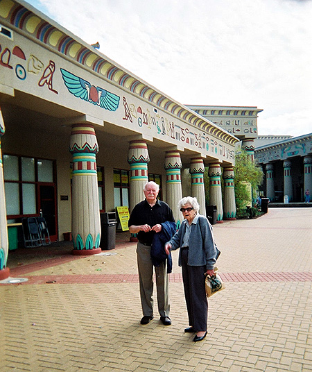 Tom and Docky at the Memphis Zoo