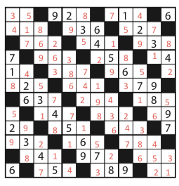 variant sudoku grid