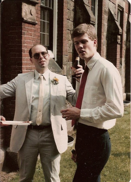 Rich Hilliard and Kris Younger, circa 1986