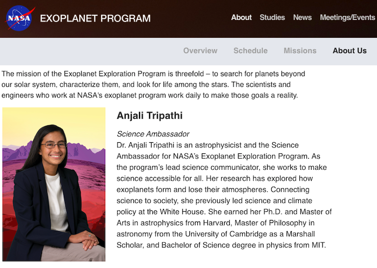 NASA bio
